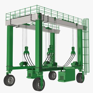 Boat Travel Lift 3D model