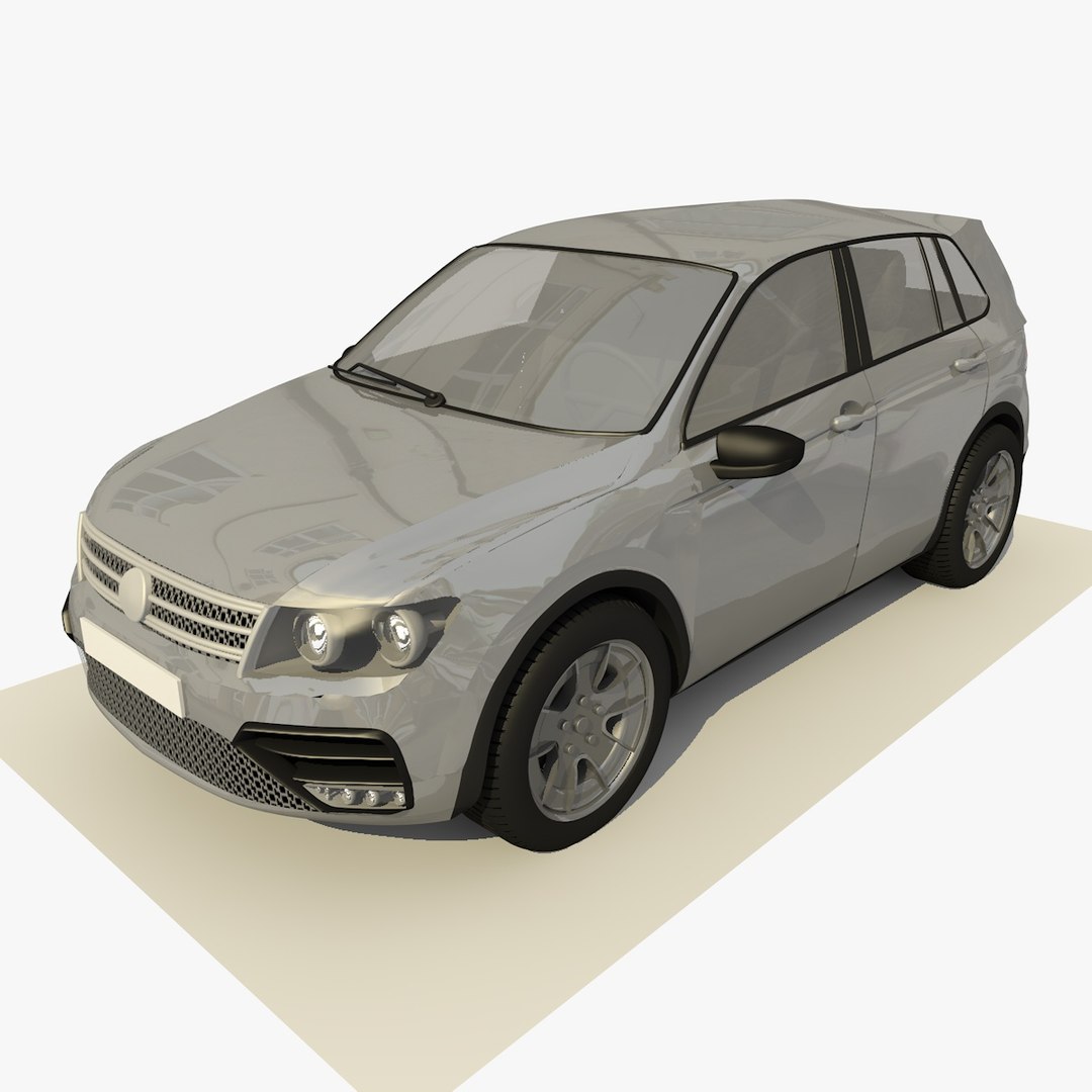 Generic Hatchback Car 3 3D Model - TurboSquid 1213577