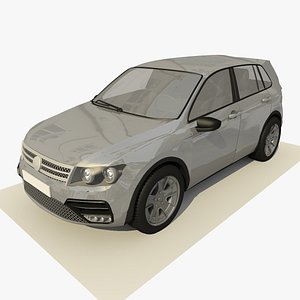 generic hatchback car 3 3D model