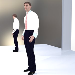 3D BUSINESS SUIT