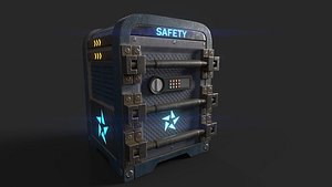 Scifi Safe 3D model