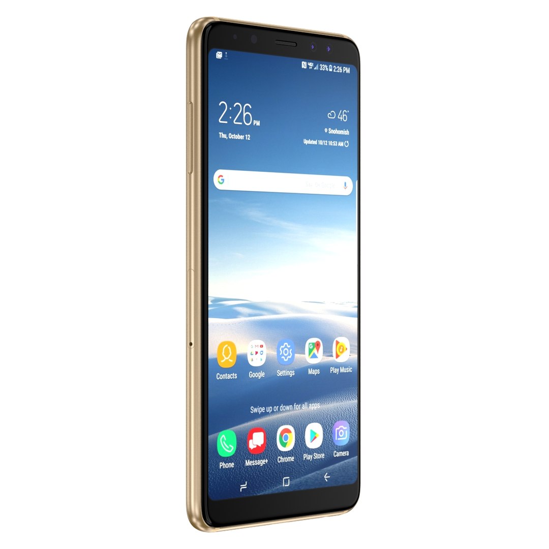 Samsung Galaxy A8 Model - TurboSquid 1242691