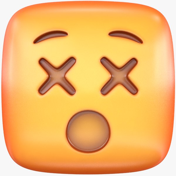 3D Smiley Face Emoji 38