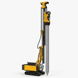 Pile Driver Bauer RG16T Working Position