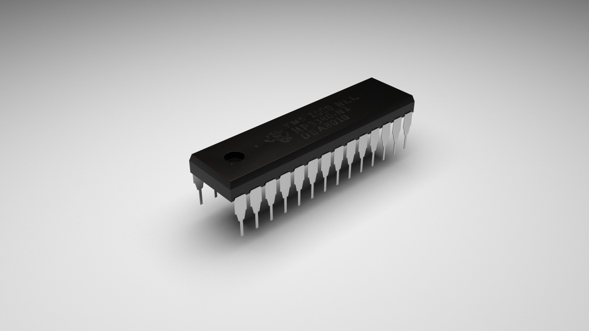 Microprocessor 3D - TurboSquid 1828230