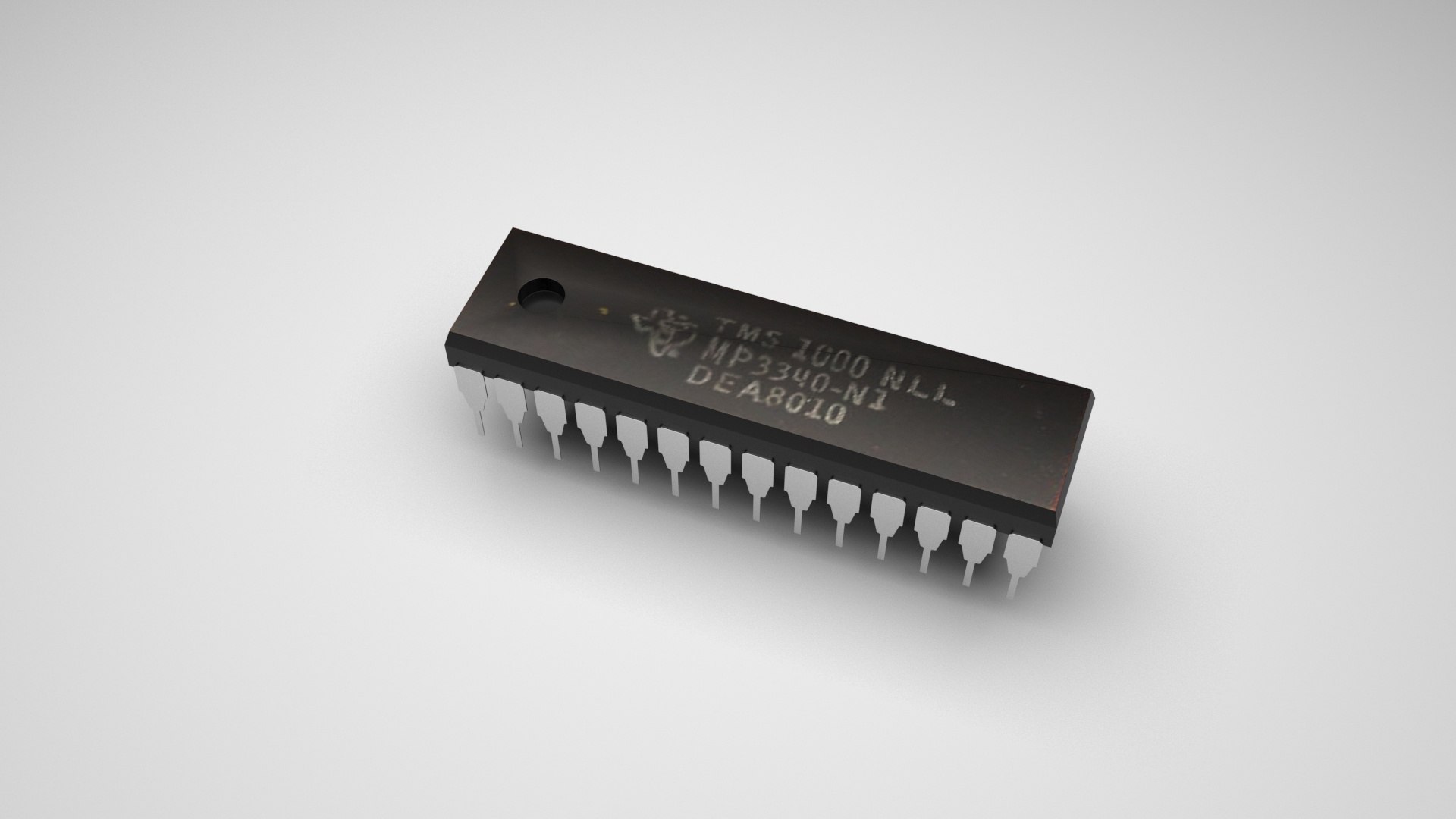Microprocessor 3D - TurboSquid 1828230