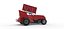 Winged Sprint car Version 2 Scale 1 to 25