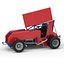 Winged Sprint car Version 2 Scale 1 to 25