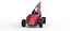 Winged Sprint car Version 2 Scale 1 to 25
