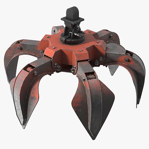 Hydraulic Scrap Grapple Old