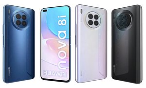 Huawei Nova 8i All Colors 3D