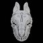 Wolf Japanese Mask