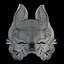 Wolf Japanese Mask