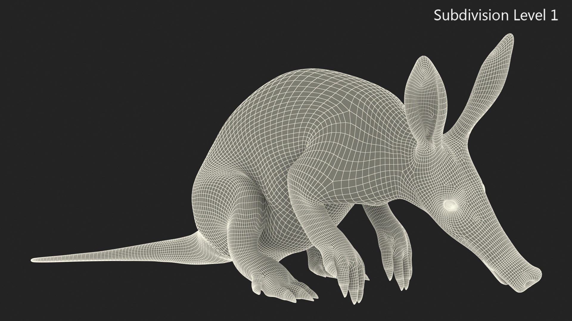 3D African Mammal Aardvark Sitting Pose Fur model https://p.turbosquid.com/ts-thumb/Wx/JtHAnd/q2/africanmammalaardvarksittingposefur3dsmodel023/jpg/1712188425/1920x1080/fit_q87/a14a36821f6664fec8efb0e2c439204d00e05c91/africanmammalaardvarksittingposefur3dsmodel023.jpg