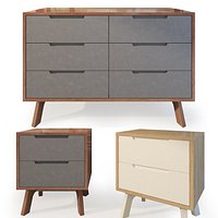 Nightstand, dresser. Jenson. Tim Fenby.