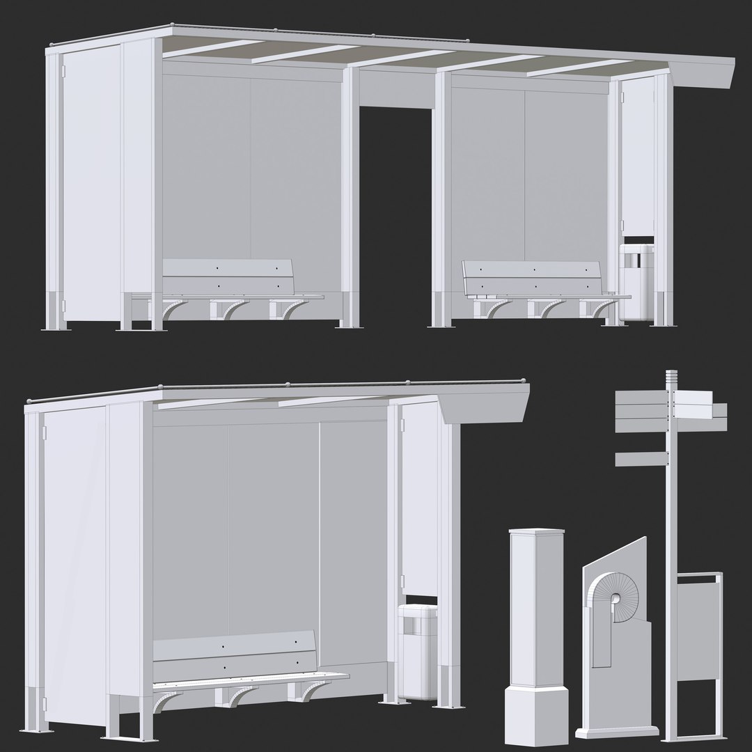 3D model Bus Stop - Set01 https://p.turbosquid.com/ts-thumb/Wx/NRSo5v/Fp/preview07/jpg/1730894274/1920x1080/fit_q87/9d5d0f190cd51b0b3994ebd840375f61a2d2e66e/preview07.jpg