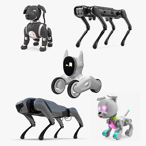 Robots Dog Collection 3 3D