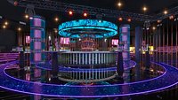 3D Strip Club Inside and disco model