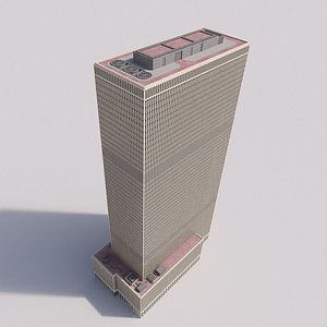 3d Model of 1221 Avenue of the Americas
