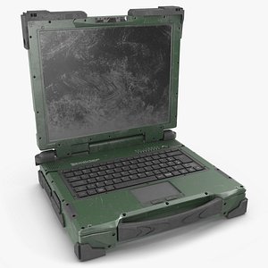 3D Rocky RK12 Army Laptop Old model