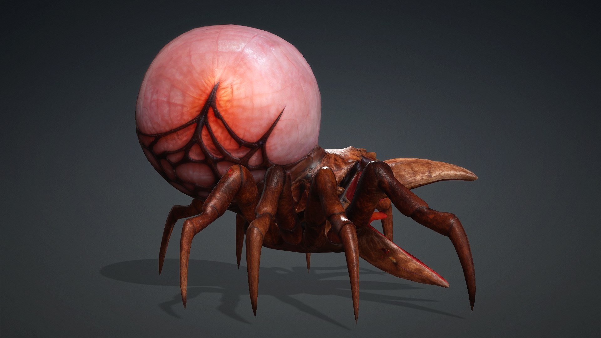3D model Spider Monster-V1a https://p.turbosquid.com/ts-thumb/Wx/bzmHUK/OT/preview2/jpg/1776221336/1920x1080/fit_q87/a074d2a021b209c35eb69b045d232a33ce2bce14/preview2.jpg