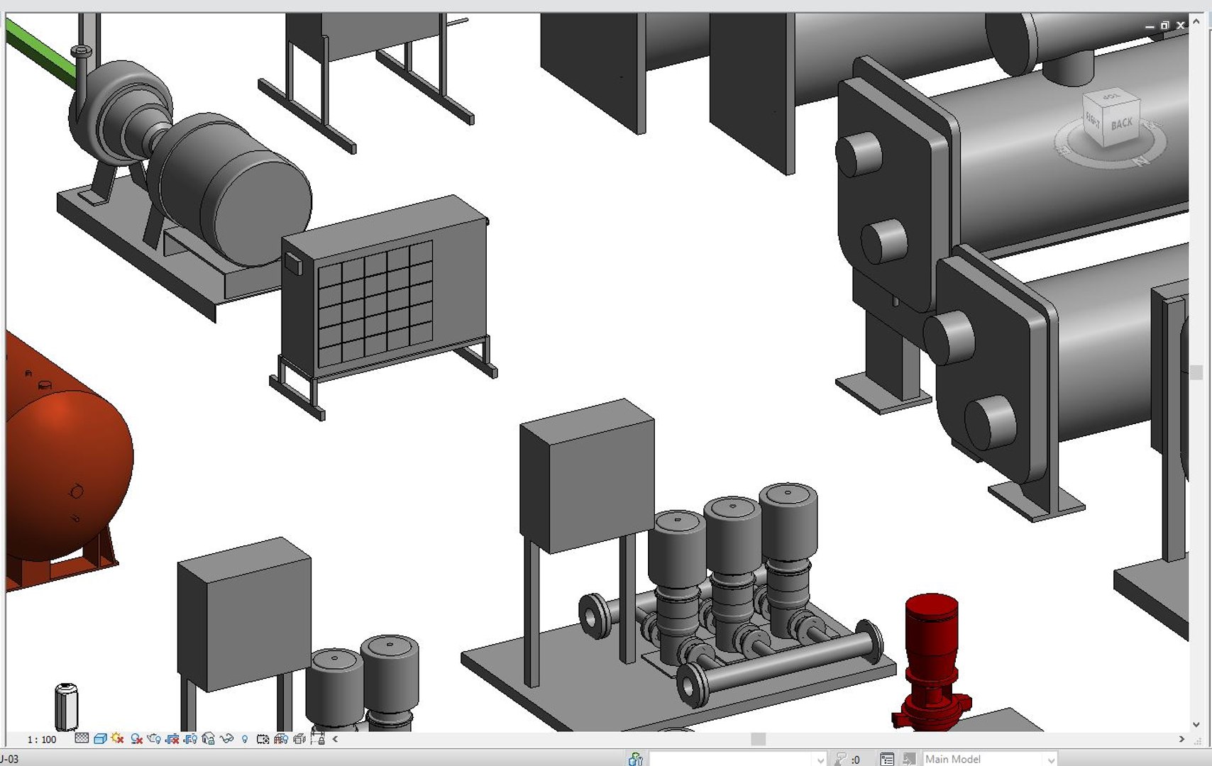 3D Revit Families 2016 Mechanical Model - TurboSquid 1375461