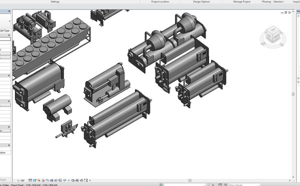 3D revit families 2016 mechanical model - TurboSquid 1375461