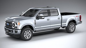 3D Ford F350 Superduty Limited Edition 2022