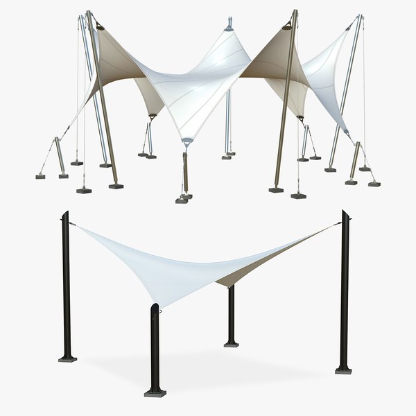 Tensile Structures V46 3D model