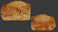 Almond Bread Loaf Scan