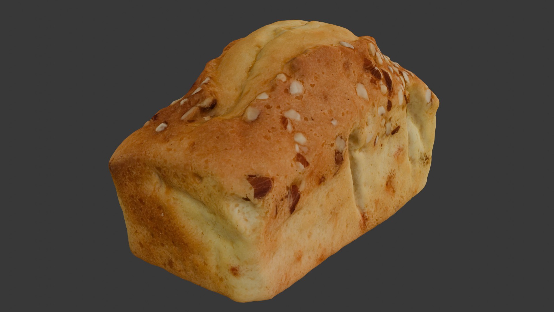 Almond Bread Loaf Scan model https://p.turbosquid.com/ts-thumb/Wx/iez0Mj/iJ/4/jpg/1747456323/1920x1080/fit_q87/bede892b5101d7aad3b4817a42d8ed5396444721/4.jpg
