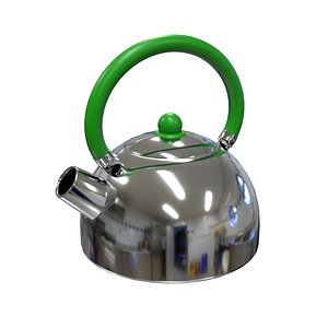 3D stainless steel kettle
