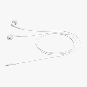 in-ear headphones 3d model