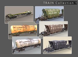 3d railway 1 model