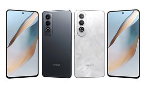 Oppo K12 Plus Black basalt And Snow Peak White