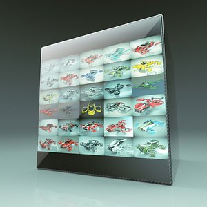 3D T 30 in 1 Cheap Cool Copter Car Collection 02