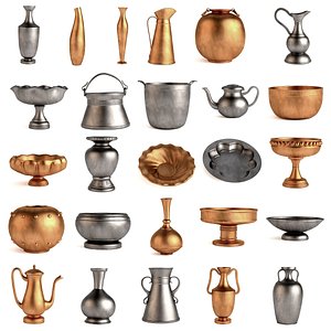3d antique objects
