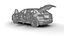 Porsche Cayenne S E-Hybrid Black Edition HQ 2025 3D-Modell