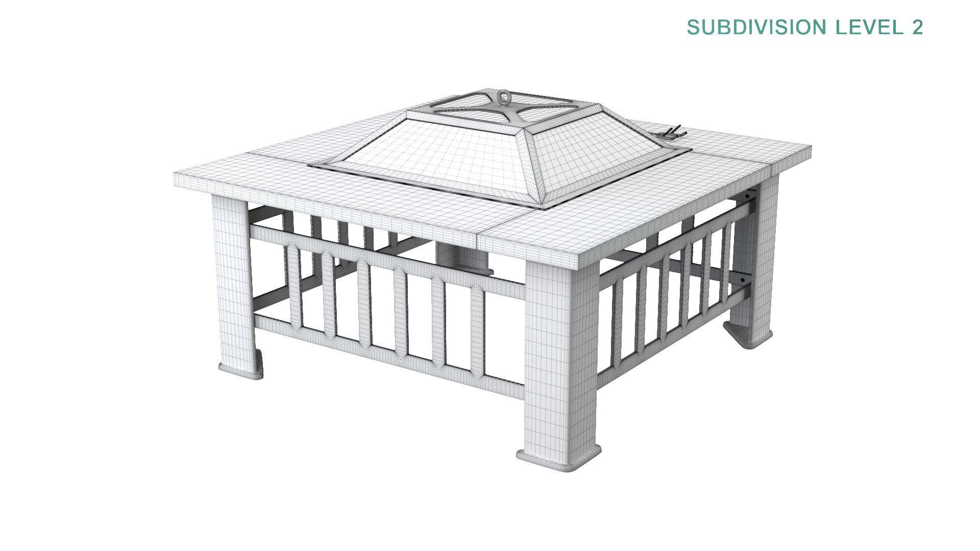 3D Fire Pit - TurboSquid 1752353