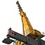 mobile crane liebherr rigging 3d model