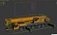 mobile crane liebherr rigging 3d model
