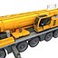 mobile crane liebherr rigging 3d model