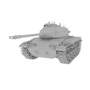 m41 walker bulldog 3D model