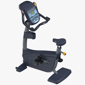 cardio machine upright bike 3D model