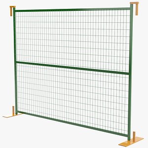 3D model Fence Segment