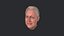 President Bill Clinton Hyper Realistic Full Body Fully Rigged 3D Character