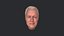 President Bill Clinton Hyper Realistic Full Body Fully Rigged 3D Character