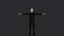 President Bill Clinton Hyper Realistic Full Body Fully Rigged 3D Character
