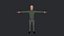 President Bill Clinton Hyper Realistic Full Body Fully Rigged 3D Character