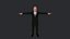 President Bill Clinton Hyper Realistic Full Body Fully Rigged 3D Character
